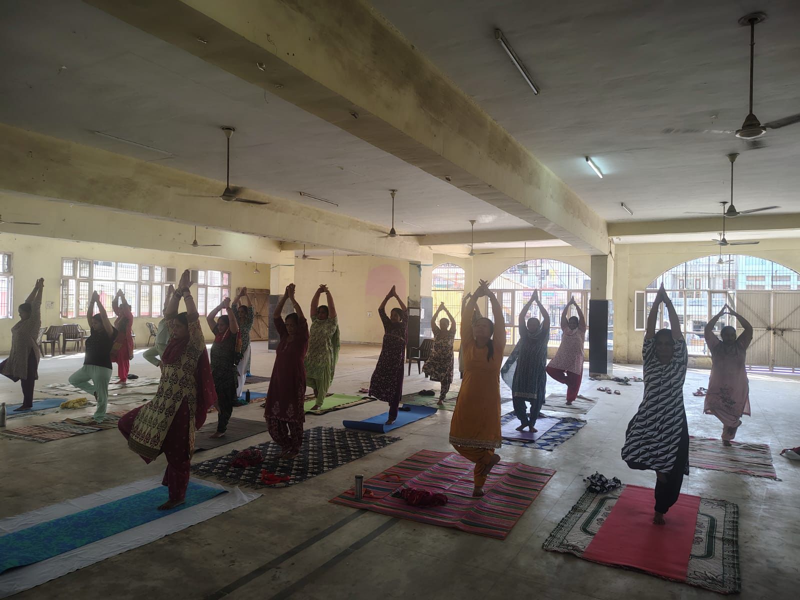 Yoga helps in removing laziness and keeping the body fresh - SDM Kharar Divya P.